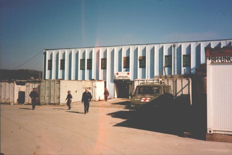 Blue factory