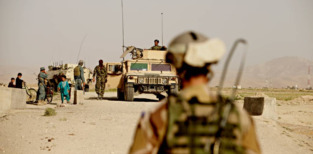 Afghanske og norske styrker på oppdrag i Almar distrikt i Faryab-provinsen, Afghanistan / Norwegian and afghan forces on mission in Almar district, Faryab province